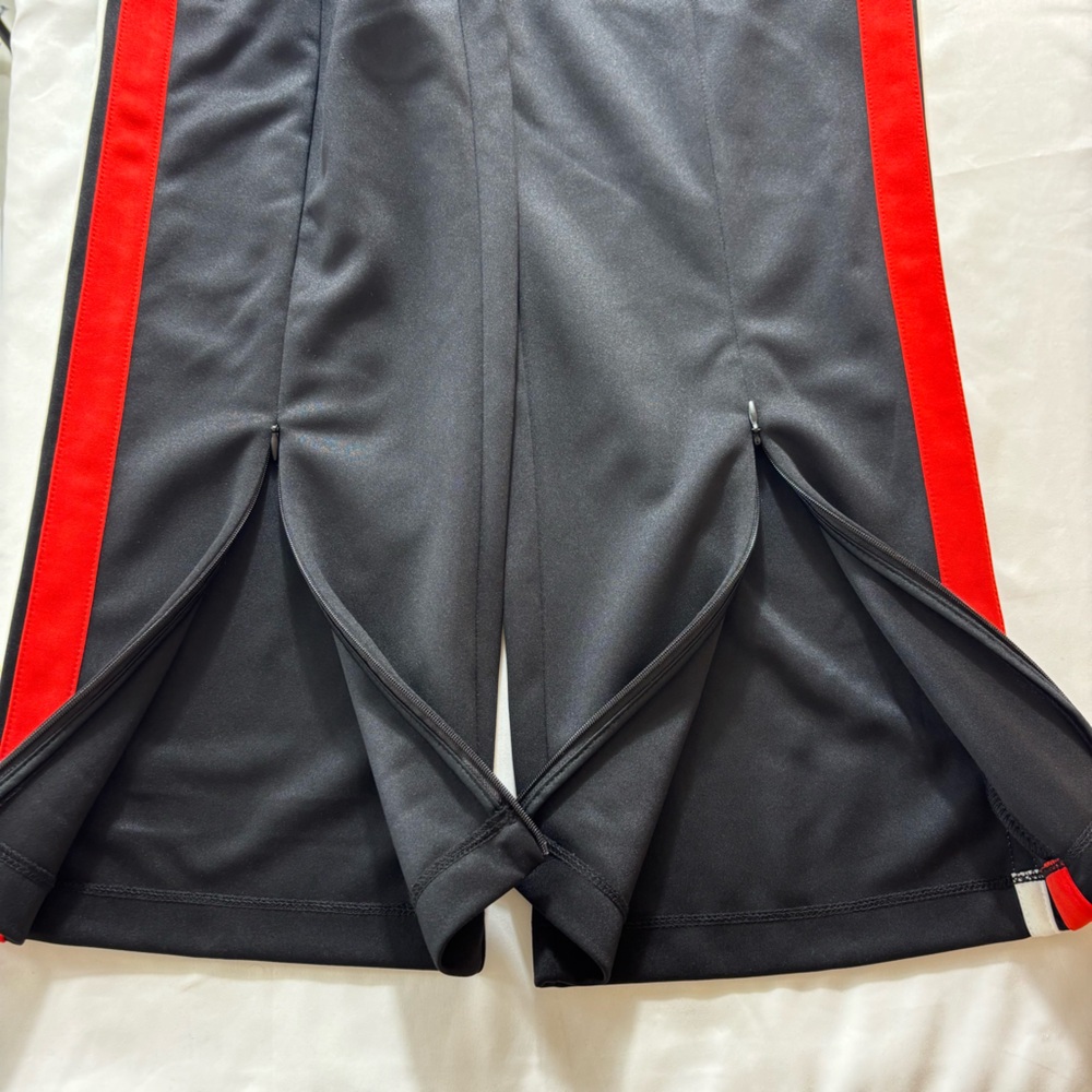 Wild Fable Track Pants Leg Zipper Accents Side Striped Joggers Black Size Small - Picture 9 of 15